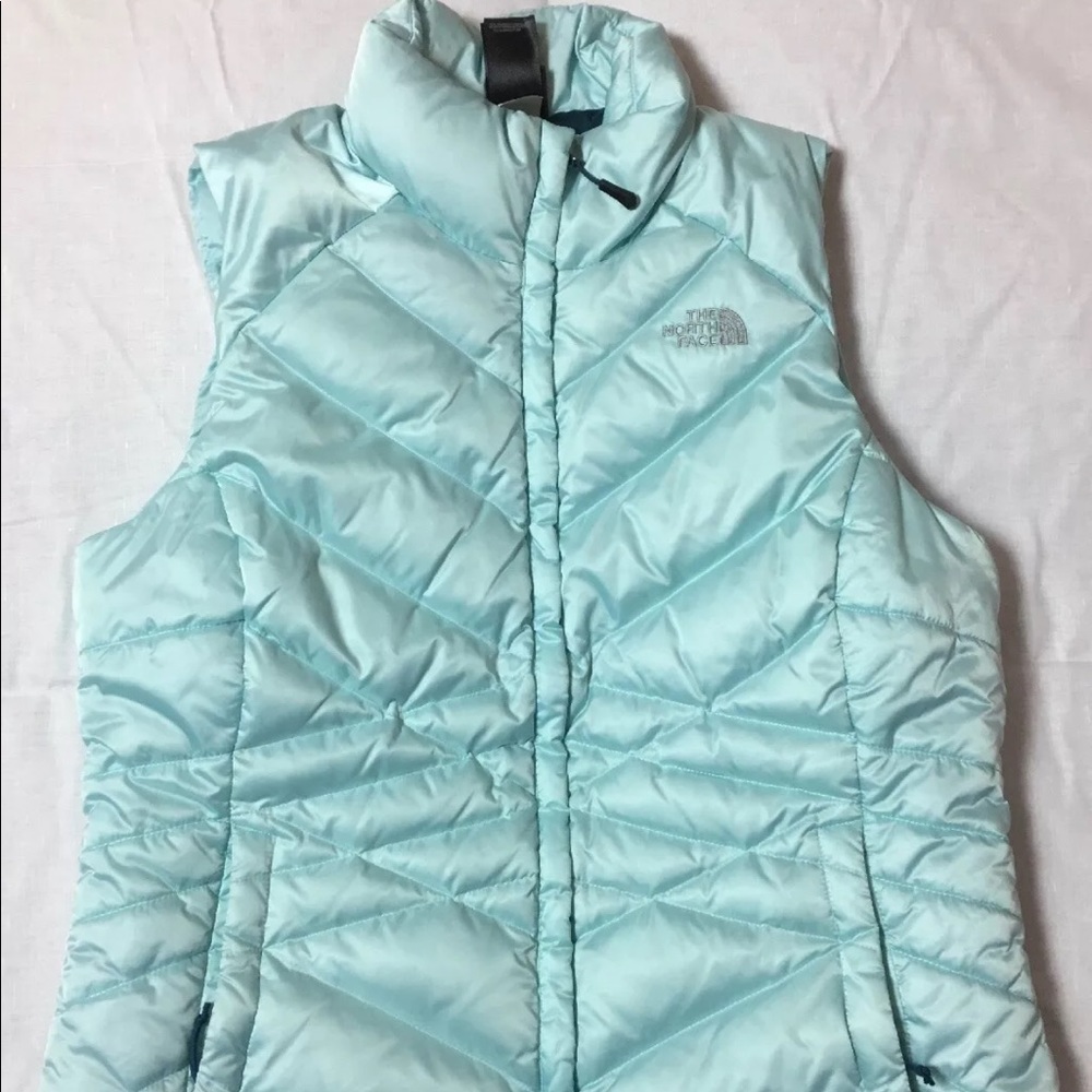 The North Face 550 Down Vest women’s SZ L MINT EUC